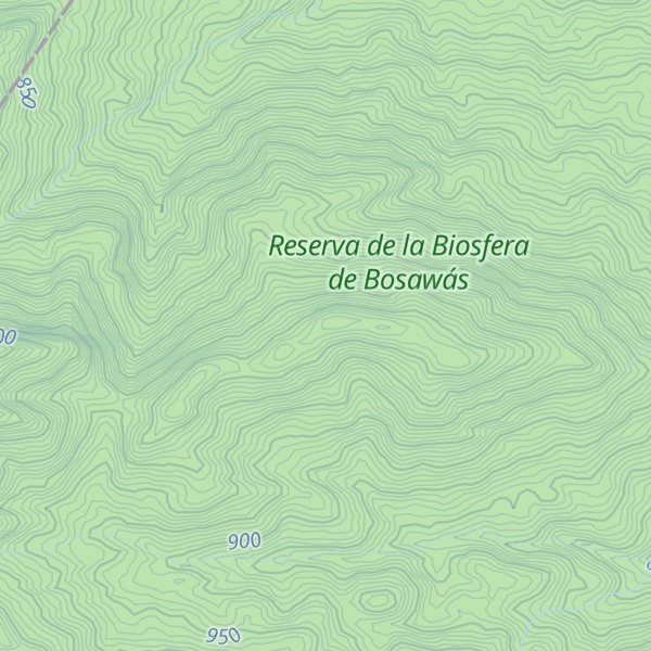 Map of Cerro El Inocente