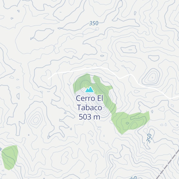 Map of Cerro El Tabaco