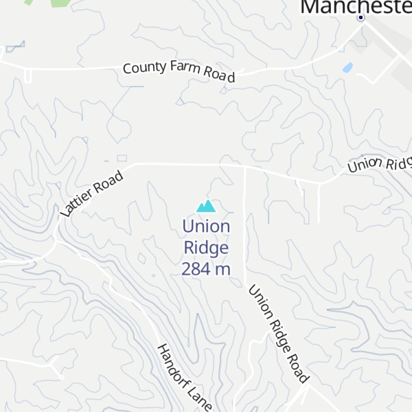 Map of Union Ridge