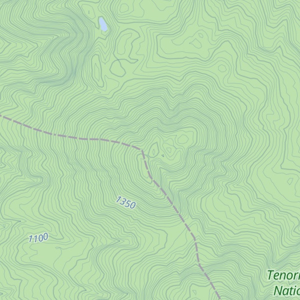 Map of Volcán Montezuma