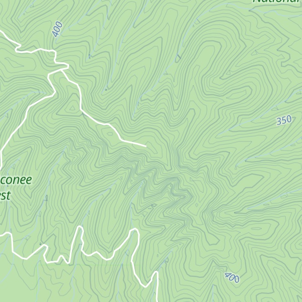 Map of Chestnut Mountain