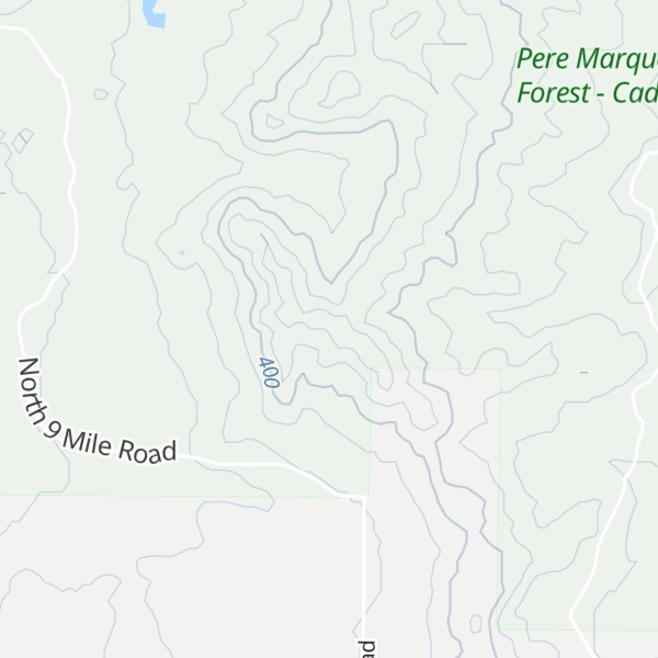 Map of Baldy