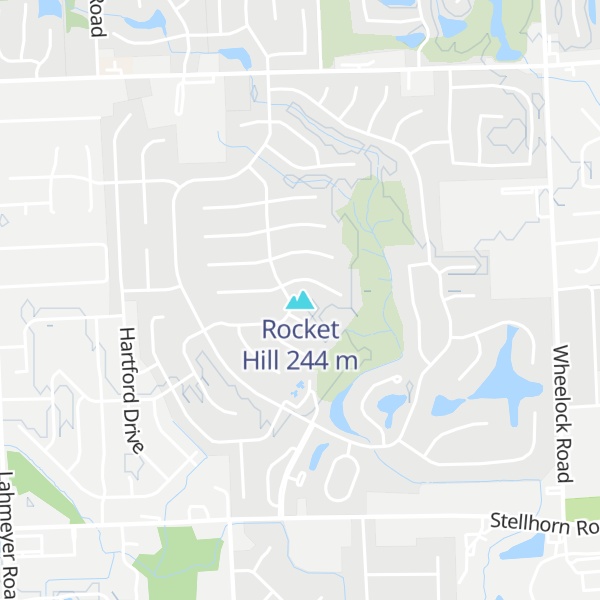 Map of Rocket Hill