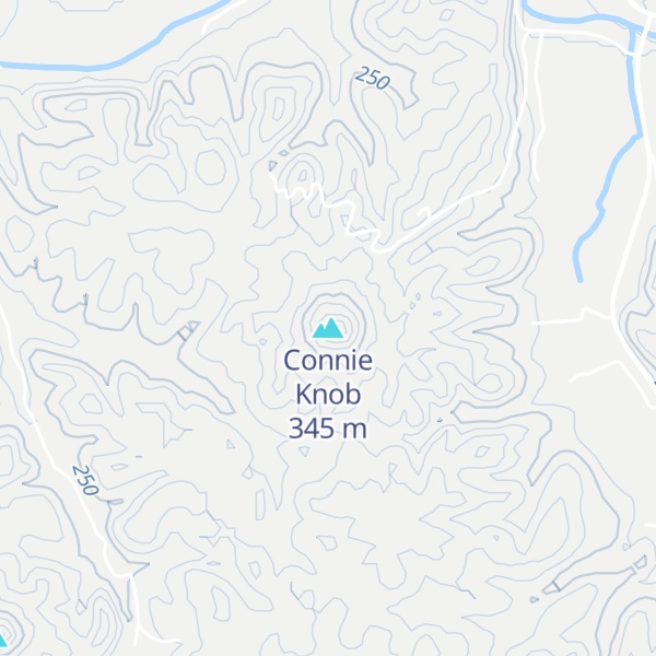 Map of Connie Knob