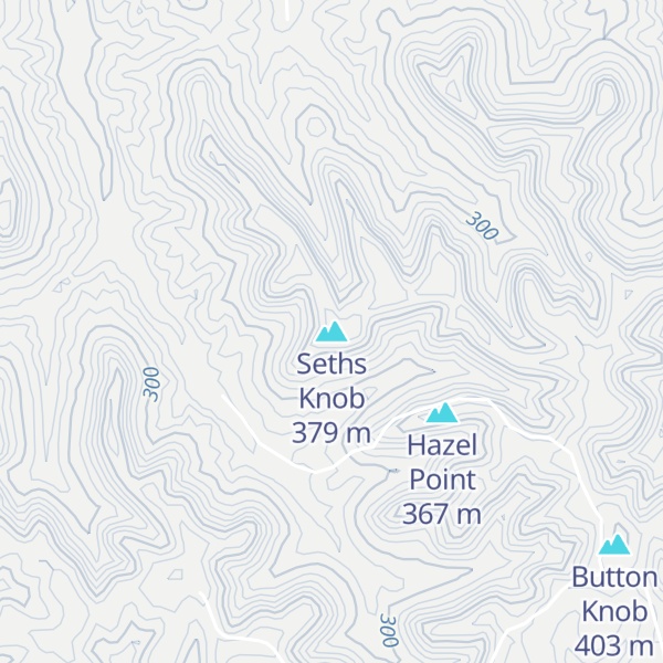 Map of Seths Knob