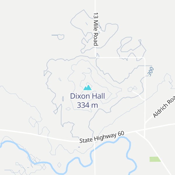 Map of Dixon Hall