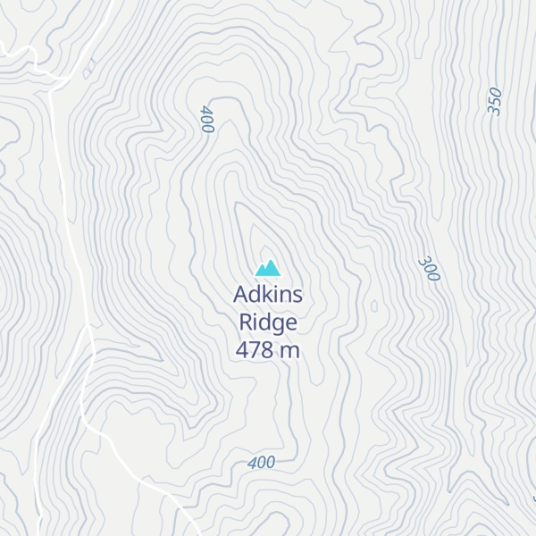 Map of Adkins Ridge