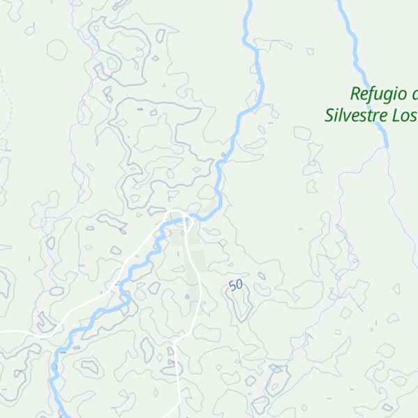 Map of Cabañas Caiman