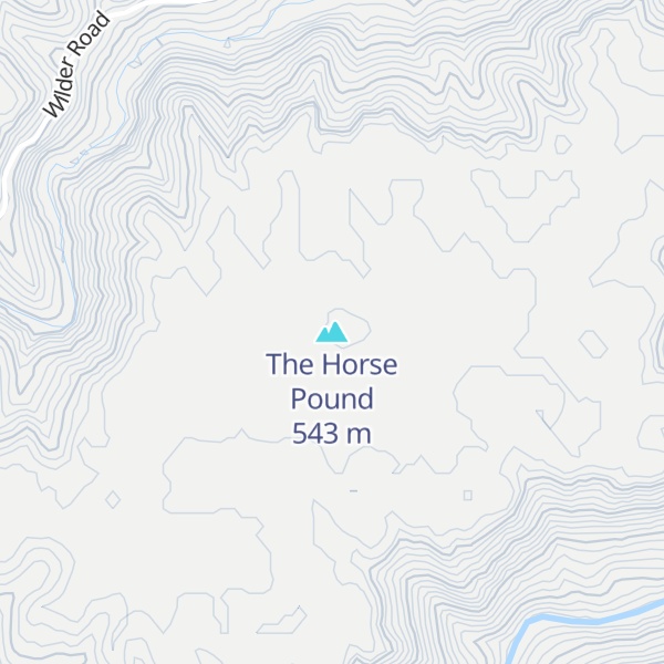 Map of The Horse Pound