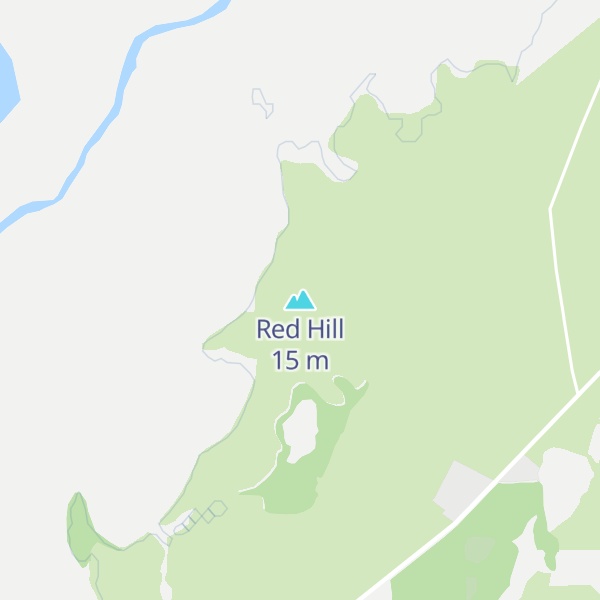 Map of Red Hill