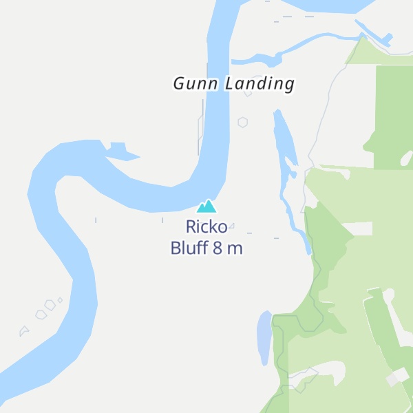 Map of Ricko Bluff