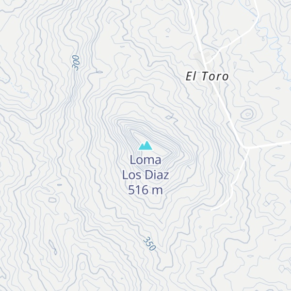 Map of Loma Los Diaz