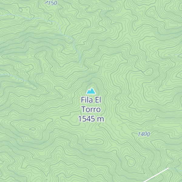 Map of Fila El Torro