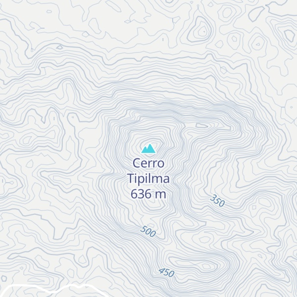 Map of Cerro Tipilma