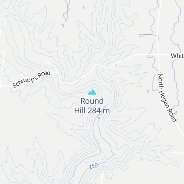 Map of Round Hill