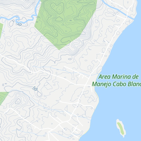 Map of Cabañas