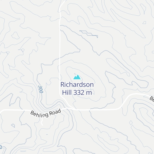 Map of Richardson Hill