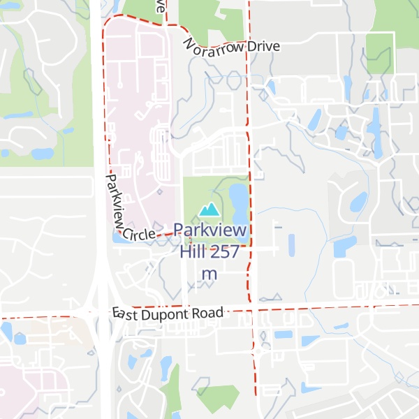 Map of Parkview Hill