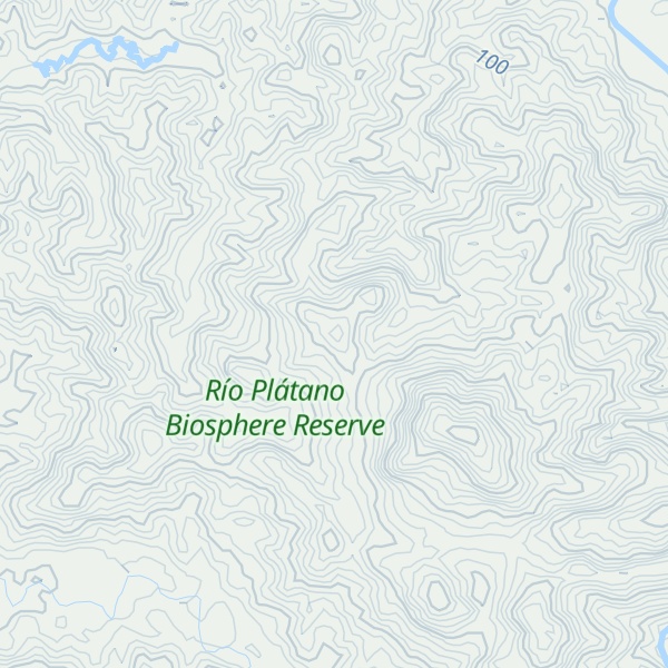Map of Cerro Zapotal
