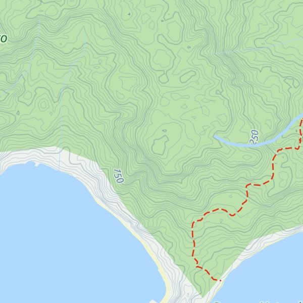 Map of Cerro Atiliano