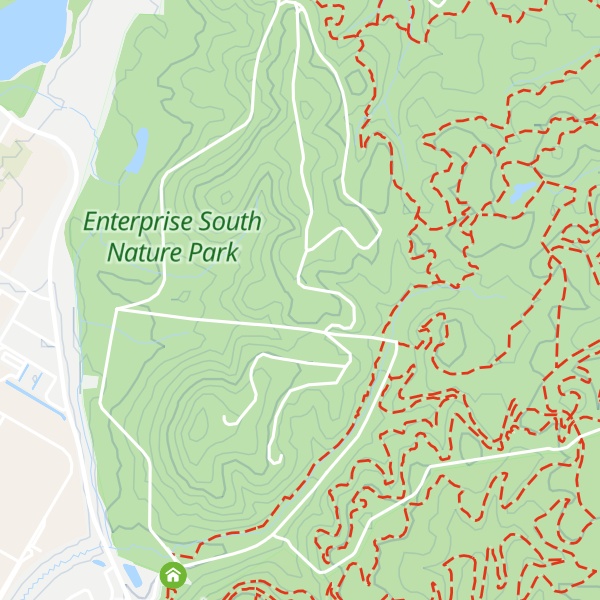Map of Summit Knobs