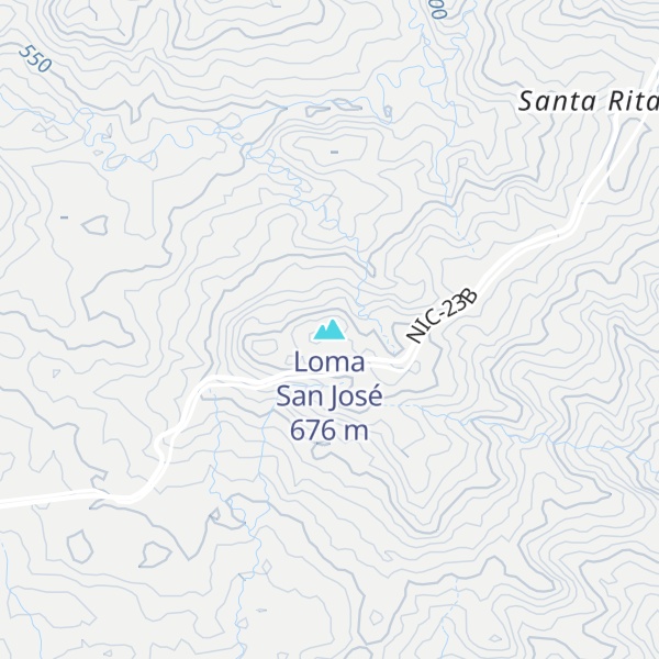 Map of Loma San José