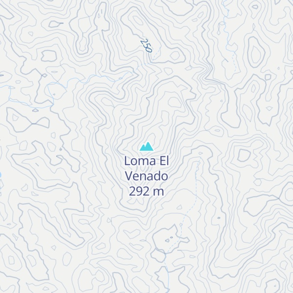 Map of Loma El Venado