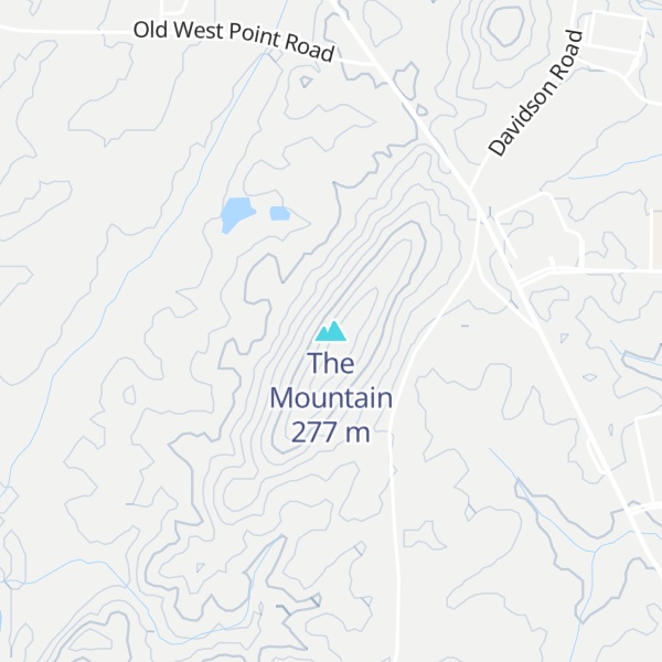 Map of The Mountain