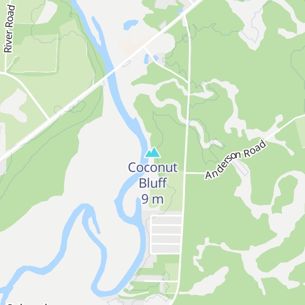 Map of Coconut Bluff