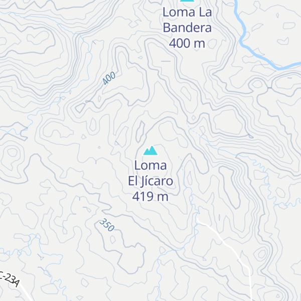 Map of Loma El Jícaro