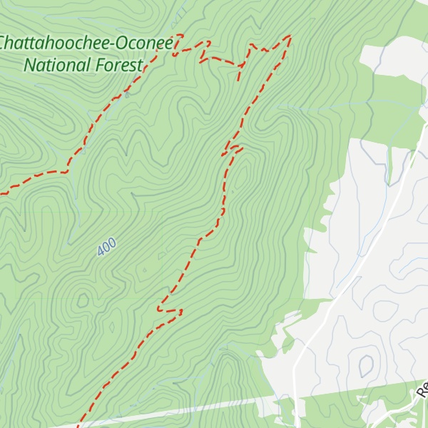 Map of Dick Ridge