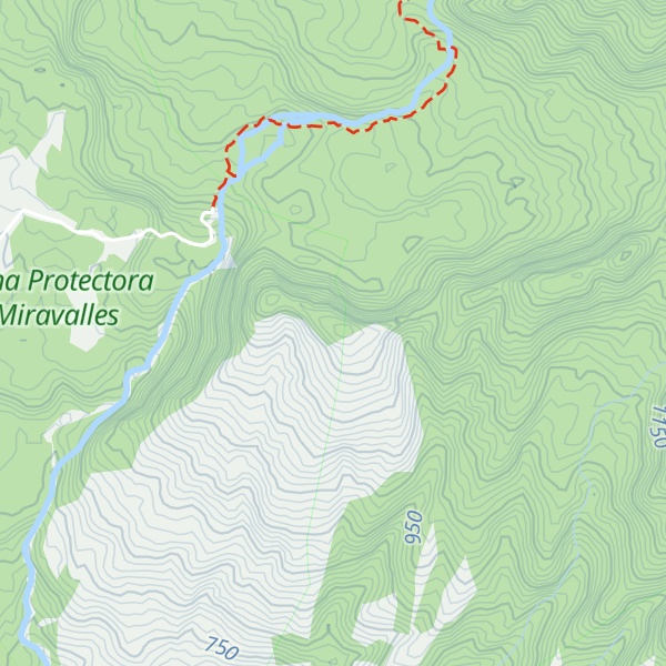 Map of Cerro Cabro Muco