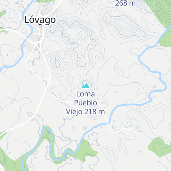 Map of Loma Pueblo Viejo