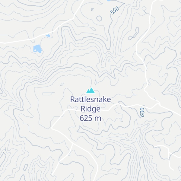 Map of Rattlesnake Ridge