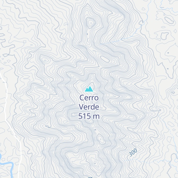 Map of Cerro Verde