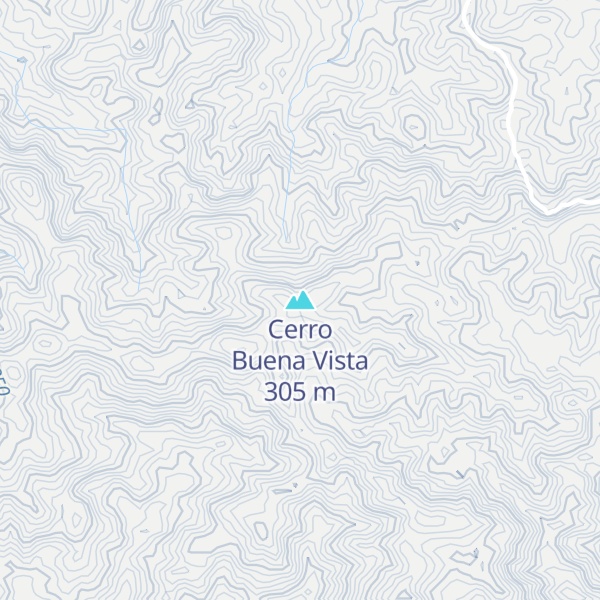 Map of Cerro Buena Vista