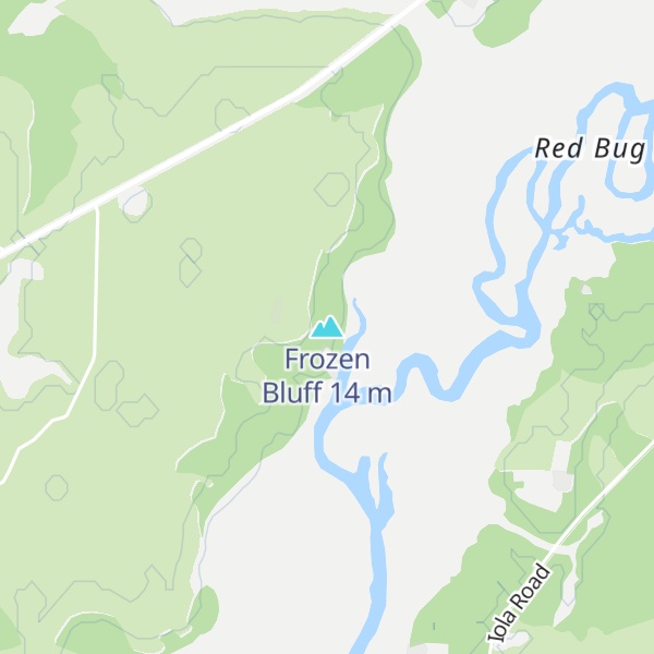 Map of Frozen Bluff