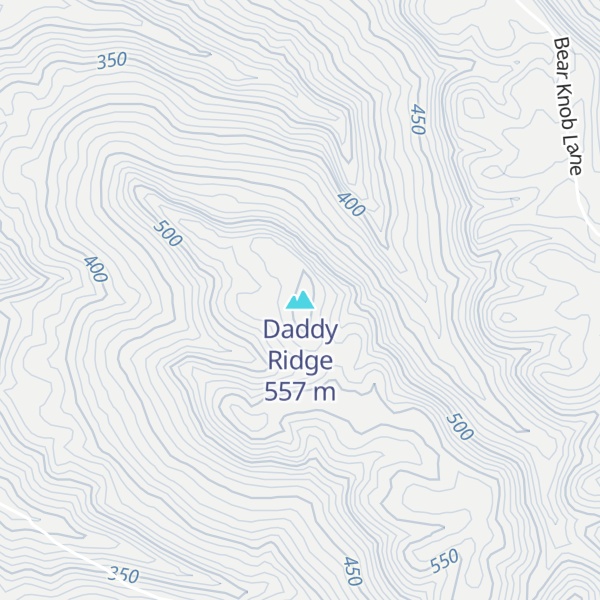 Map of Daddy Ridge