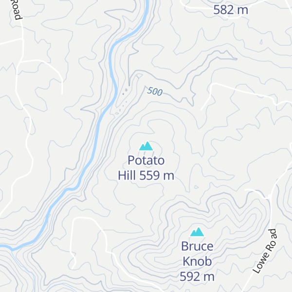 Map of Potato Hill