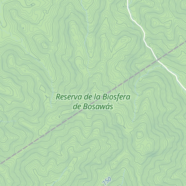 Map of Cerro El Sahíno