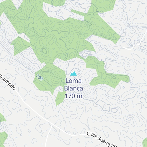 Map of Loma Blanca