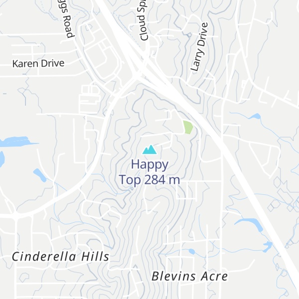 Map of Happy Top