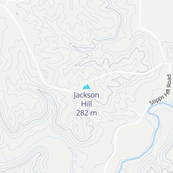 Map of Jackson Hill