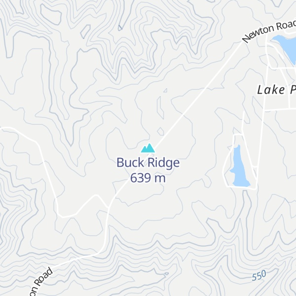 Map of Buck Ridge