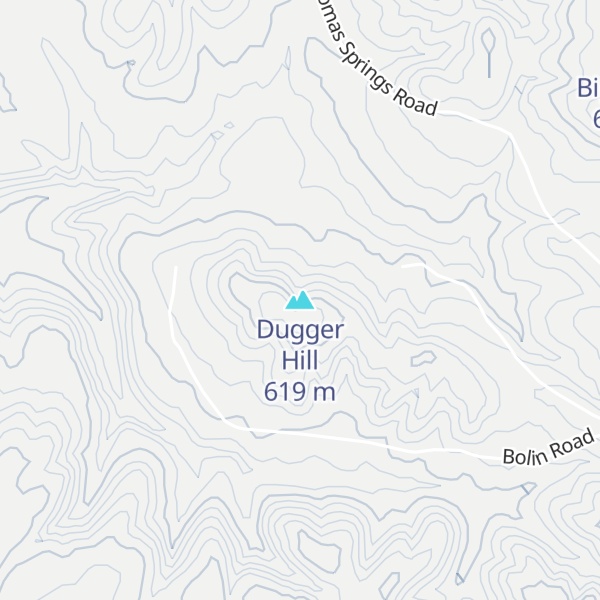Map of Dugger Hill