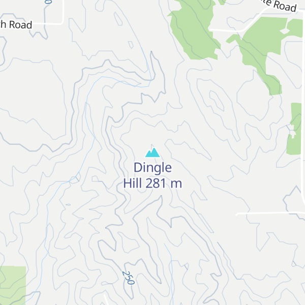 Map of Dingle Hill