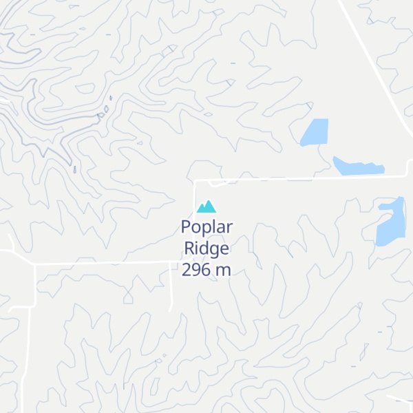 Map of Poplar Ridge