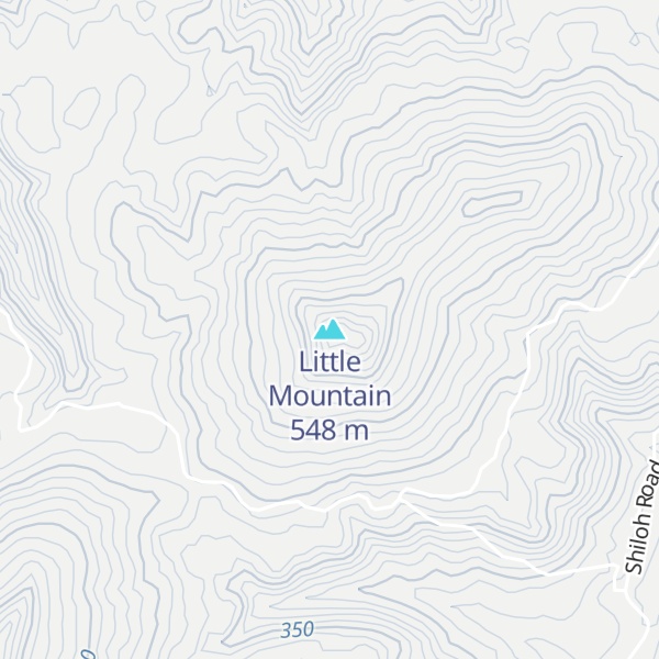 Map of Little Mountain