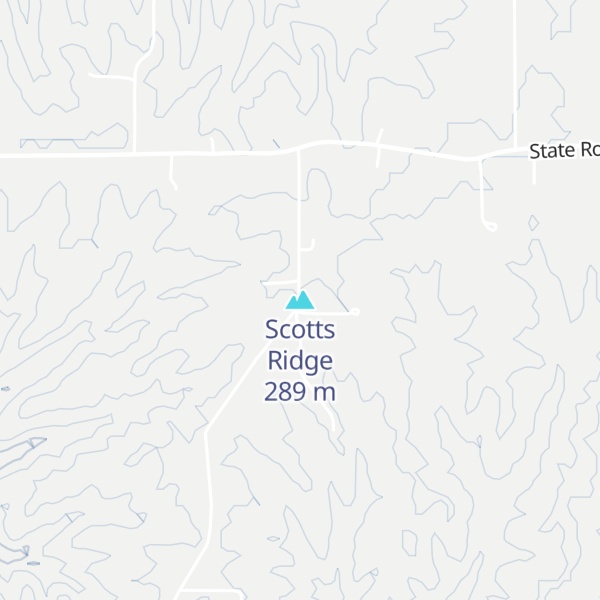 Map of Scotts Ridge