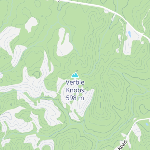 Map of Verble Knobs